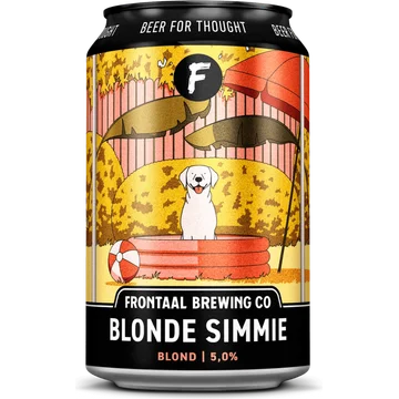 Frontaal - Blonde Simmie - Blik - 330ML