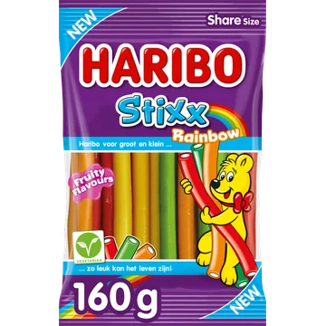Haribo Stixx Rainbow 160g