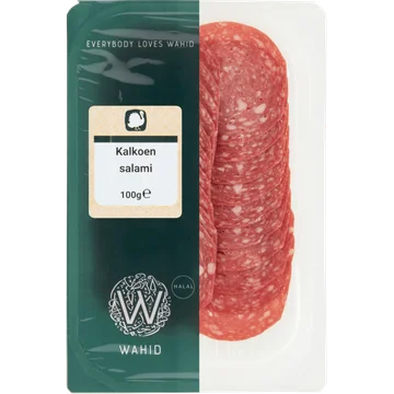 Wahid Kalkoensalami 100 g