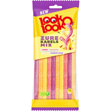 Look-O-Look Zure Kabels Mix Vegan 110g