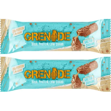 Grenade Proteïne Reep Chocolate Chip Salted Caramel 2x60g