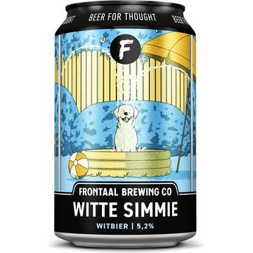 Frontaal Witte Simmie 330ML