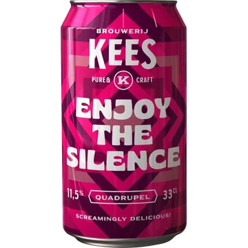 Kees -Enjoy the Silence - Quadrupel - Blik - 330ML