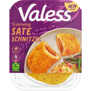 Valess Vega Saté Schnitzel 2 stuks 180g