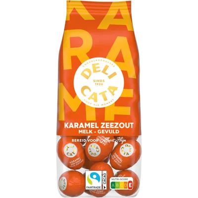 Delicata Paaseitjes karamel zeezout melk gevuld