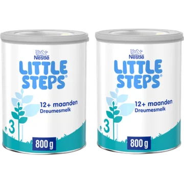 Nestlé LITTLE STEPS 3 Dreumesmelk Standaard 12+ maanden 2 x 800 g