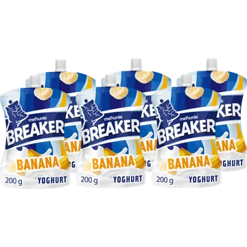 Melkunie Breaker Banaan Yoghurt 6 x 200 g