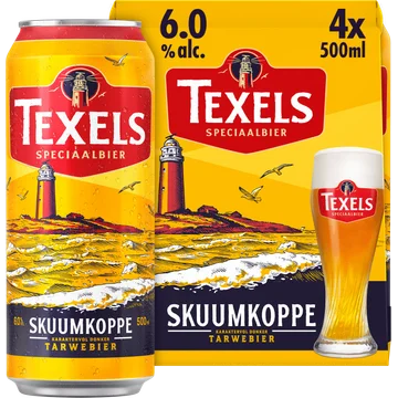 Texels Skuumkoppe 4x500ML