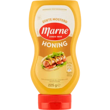Marne Zoete Mosterd Honing 225 g