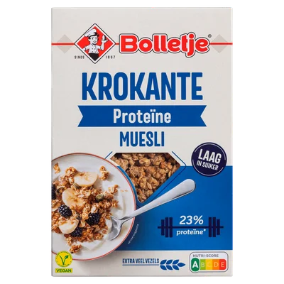 Bolletje Krokante Proteïne Muesli 360 g