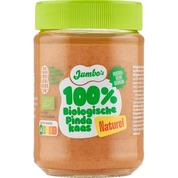 Jumbo's 100% Biologische Pindakaas Naturel 350 g