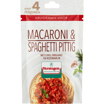 Verstegen Kruidenmix voor Macaroni & Spaghetti Pittig 30 g