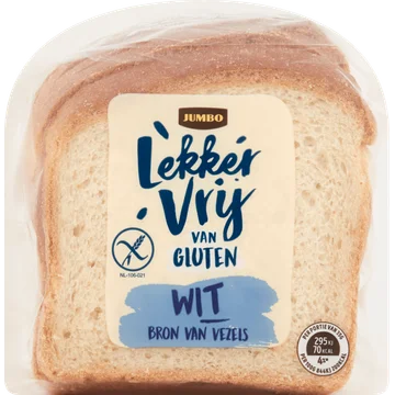 Jumbo - Lekker Vrij van Gluten Wit- 500 g