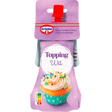 Dr. Oetker Topping Wit 140 g