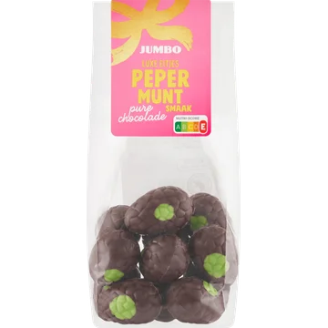 Jumbo Luxe Paaseitjes Pure Chocolade Pepermunt Smaak 150 g