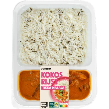 Jumbo Kokos Rijst Tikka Masala 450 g