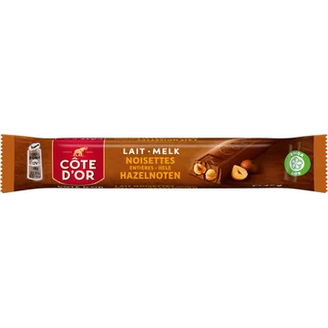 Côte d'Or Chocoladereep Melk Hazelnoten 45g