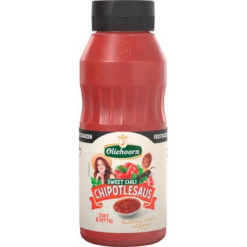 Oliehoorn Chipotlesaus Zoet & Pittig 270 ml