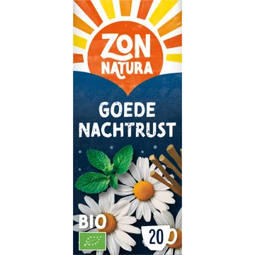 Zonnatura Bio Goede Nachtrust 20 Zakjes 41 g