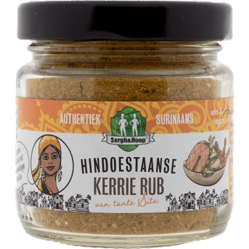 Sorgh & Hoop Hindoestaanse Kerrie Rub 50 g