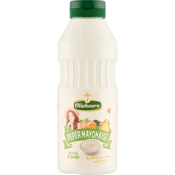 Oliehoorn Peper Mayonaise Pittig & Romig 465 ml