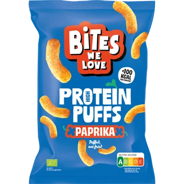 BitesWeLove protein puff paprika bio 75g