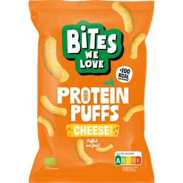 BitesWeLove Protein Puffs Vegan Cheese 75g