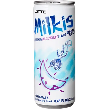 LOTTE Milkis Frisdrank Melk & Yoghurt 250ml