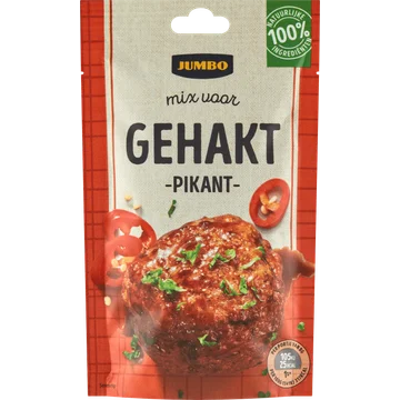 Jumbo Kruidenmix voor Gehakt Pikant 40 g