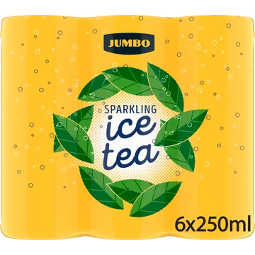 Jumbo Sparkling Ice Tea 6 x 250ML