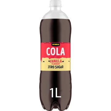 Jumbo Cola Vanille Smaak Zero Sugar 1L