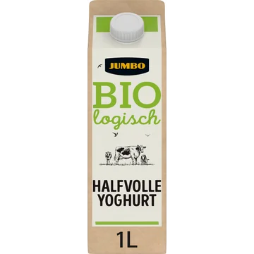 Jumbo Biologische Halfvolle Yoghurt 1 L