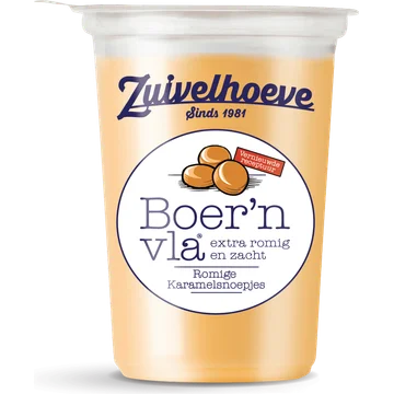 Zuivelhoeve Boer'n vla Romige Karamelsnoepjes 450g