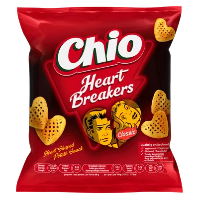Chio Heart Breakers Classic Heart Shaped Potato Snack 30 g
