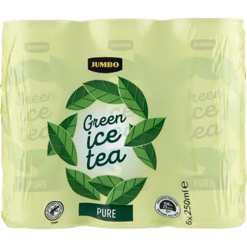 Jumbo Green Ice Tea Pure 6 x 250 ml