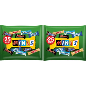 Mars Minimix chocolade repen uitdeelzak 2x 500g