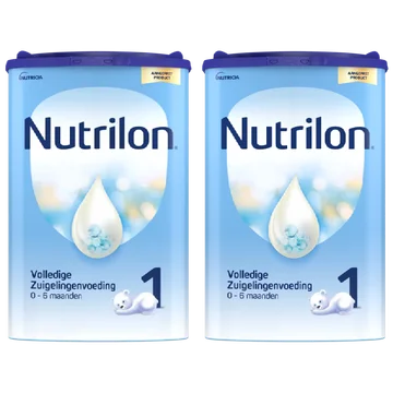 Nutrilon Volledige Zuigelingenvoeding 1 0+ Maanden 2 x 800g