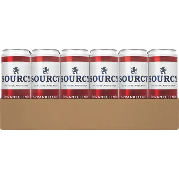 Sourcy Rood mineraalwater 24 x 330ML
