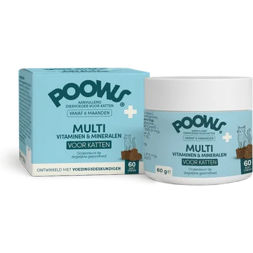 PoOws Multivitamine Kat 60g