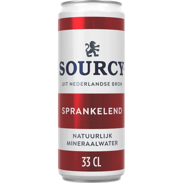 Sourcy Rood mineraalwater 330ML