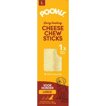 PoOws Kaasticks Large 1 Stuk