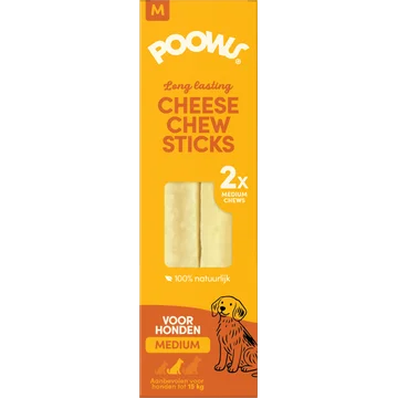 PoOws Kaasticks Medium 2 Stuks