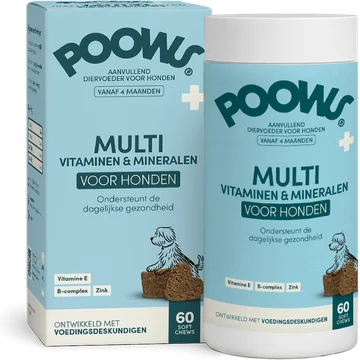 Poows Multivitamine Hond 180g