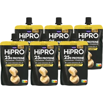 HiPRO Protein Kwark Banaan 6 x 200 g