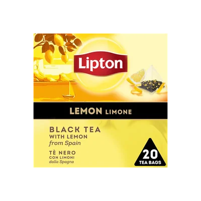 Lipton Zwarte Thee lemon