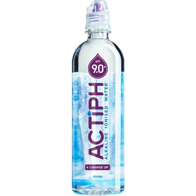 Actiph Alkaline Ionised Water 600ML