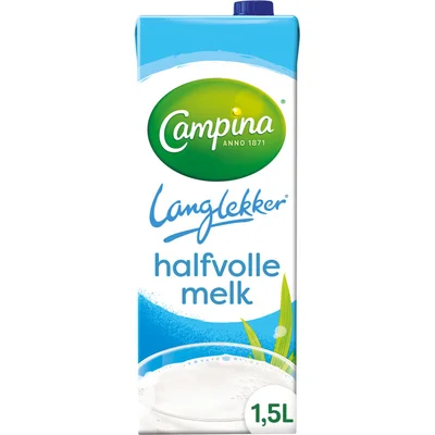 Campina Langlekker Halfvolle Melk 1,5 L