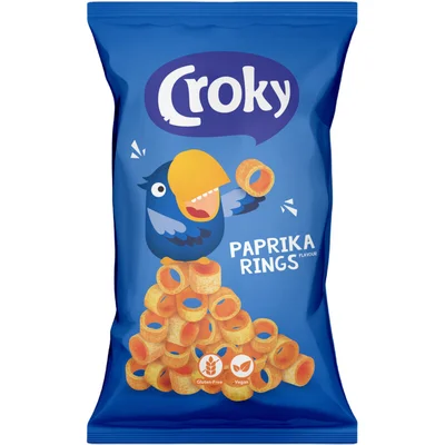 Croky Rings paprika