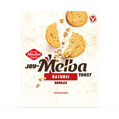 Van der Meulen Melbatoast naturel rondjes
