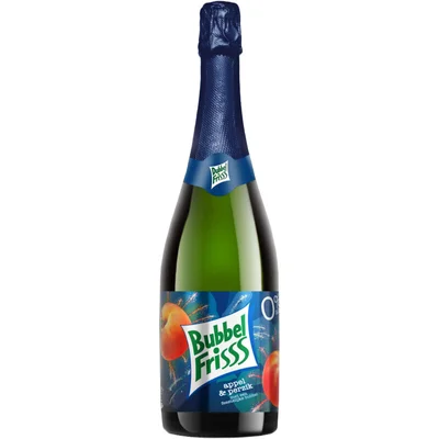 DubbelFrisss Bubbelfris appel & perzik 0%